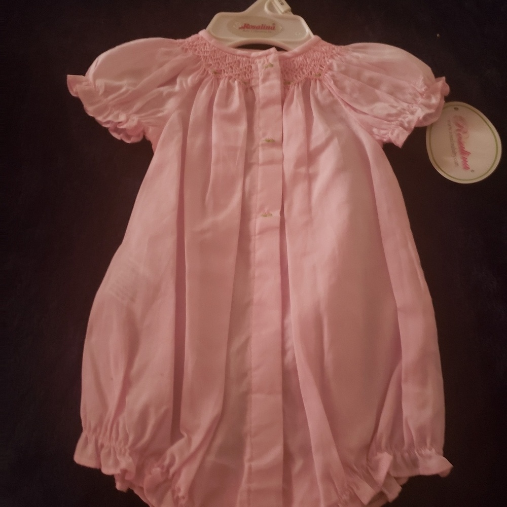 Pink New Born Romper